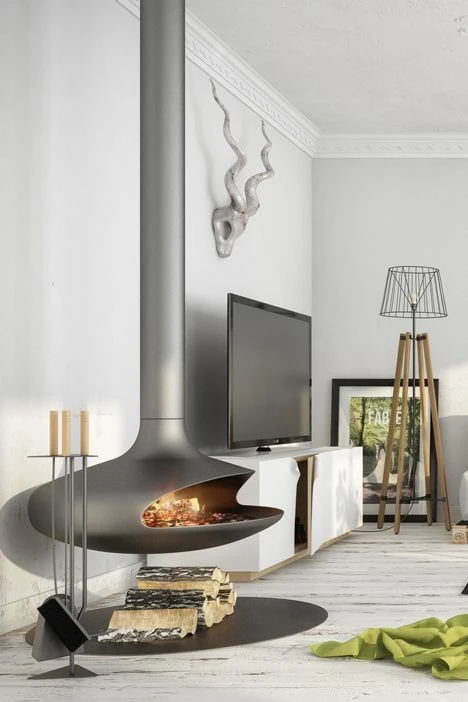 Living Room Hanging Heating Stove