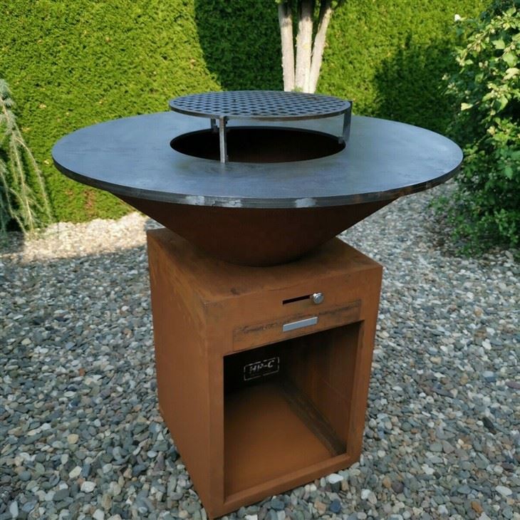Modern Wood Burning Barbecue Grills