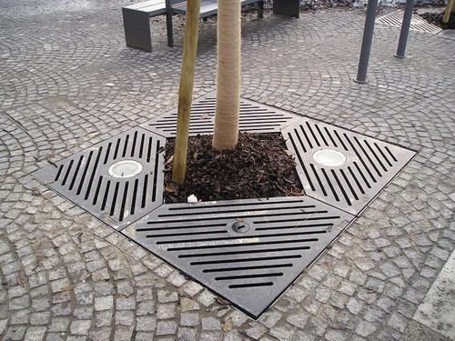 Outdoor Corten Steel Tree Grate