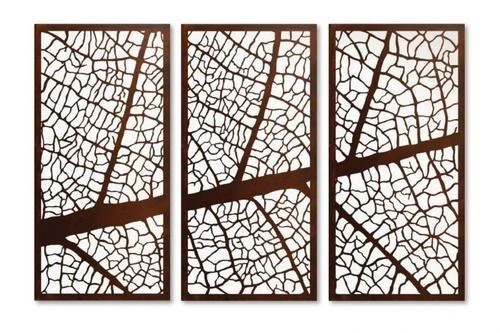 Privacy Screen Aluminum Corten Steel