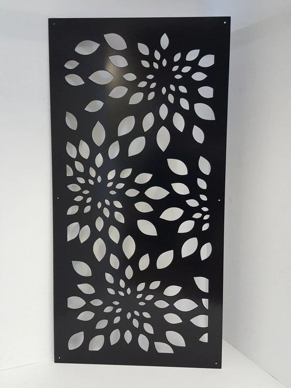 Privacy Screen Aluminum Corten Steel