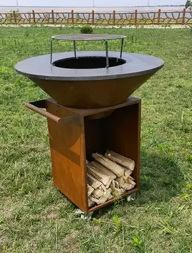 Jaden Barbecue Grill Pou Bonfire