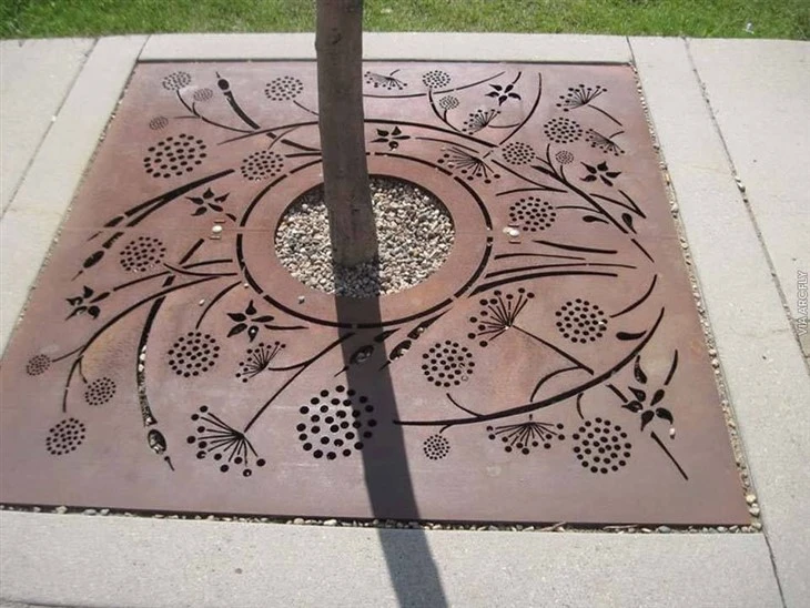 Tree Protective Steel Made Grating suppliers